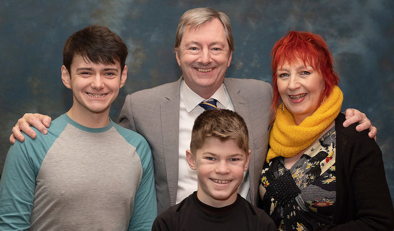 The cast of Our Boy, a new play by Helen Hammond, from EPT