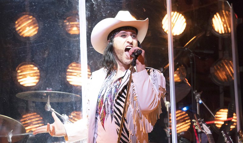 Antony Costa as Stacee Jaxx. Pic Tracey Whitefoot
