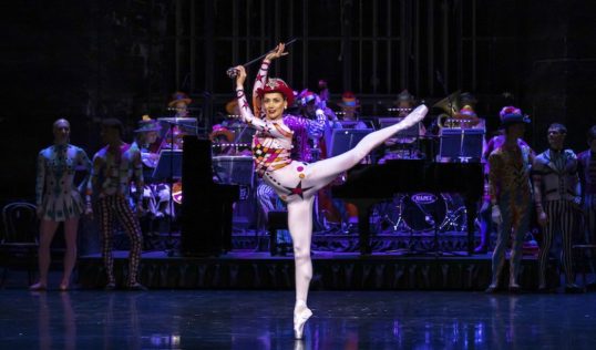 Sophie Martin in Sir Kenneth MacMillans Elite Syncopations - one half of Scottish Ballet's Spring double bill at the Festival Theatre, Thurs - Sat. Pic: Andy Ross.