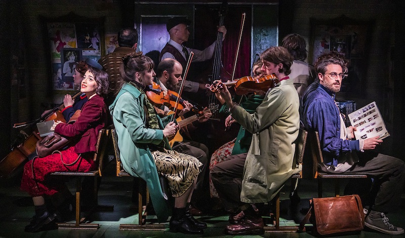 The Cast of Amelie the Musical. Pic Pamela Raith Photography