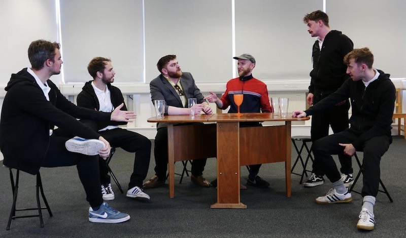 A scene from Reservoir Dugs