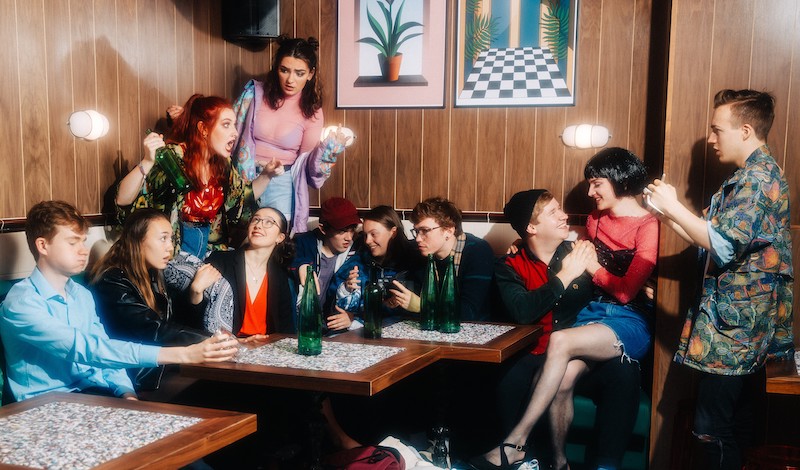 The Cast of Rent. Pic Andrew Perry