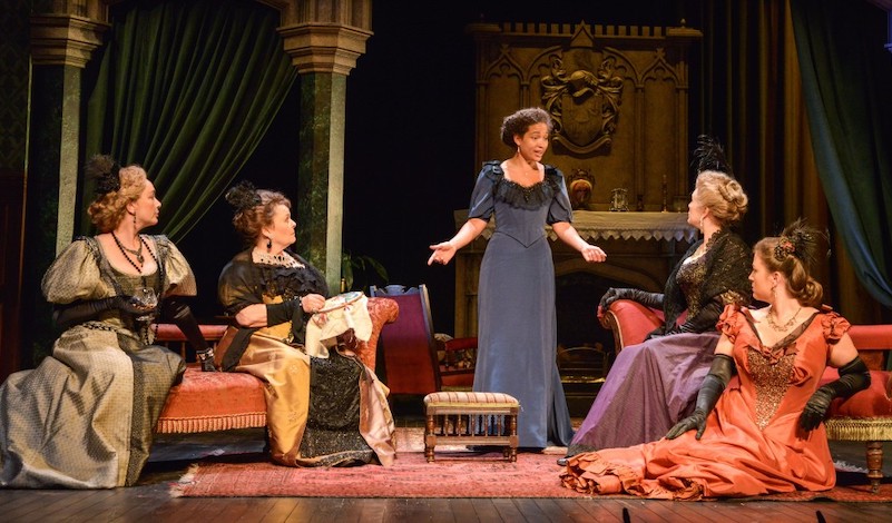 A scene from a Woman of No Importance