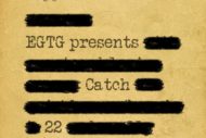 Poster for Catch-22 from EGTG at the biscuit factory November 2019