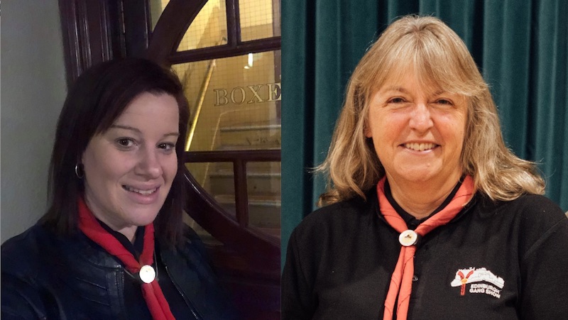 Lesley Boyd and Fenella Webster