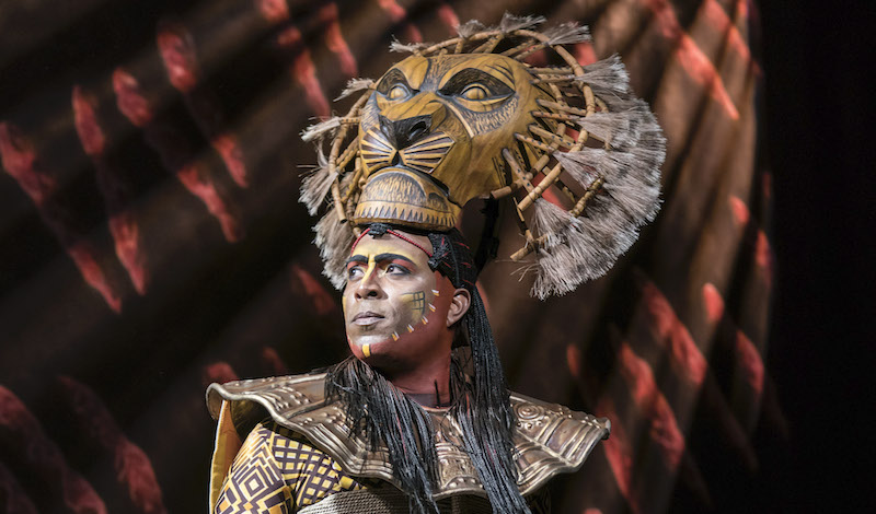 Jean-Luc Guizonne (Mufasa) in Disney’s The Lion King UK & Ireland tour © Disney copy
