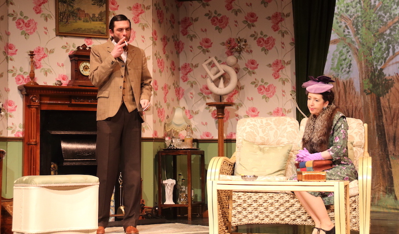 Larry Weil and Elspeth Whyte. Pic Ross Main