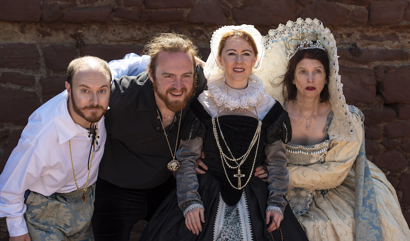 Philip Kingscott, John Spilsbury, Andrea McKenzie and Kirsten Maguire