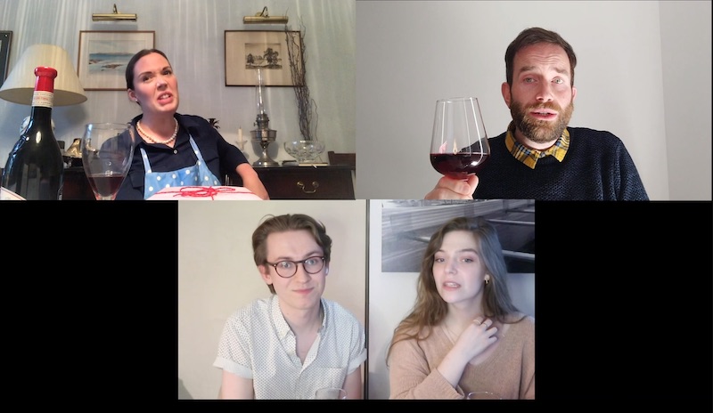 Anne Mackie, Fraser Shand, Tom Chippendale and Megan Jarvie. Screenshot