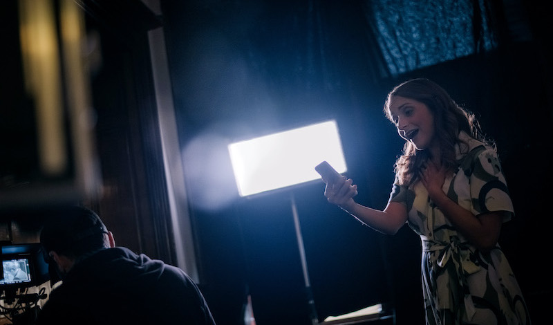 Soraya Mafi in The Telephone, Scottish Opera © Mihaela Bodlovic (3)