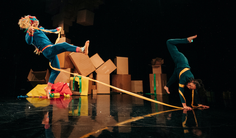Rander Martins and Joanne Pirrie in The Gift 1. Pic Andrew Perry