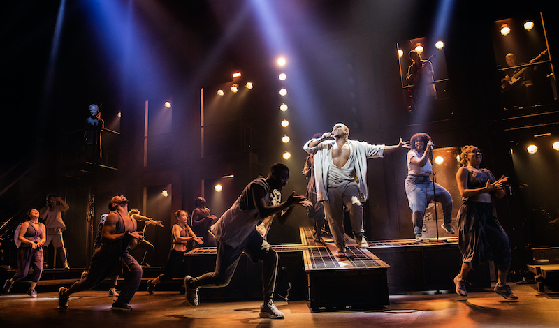 Brett Hennessey Jones and the company of the North American Tour of Jesus Christ Superstar. Photo by Evan Zimmerman for MurphyMade