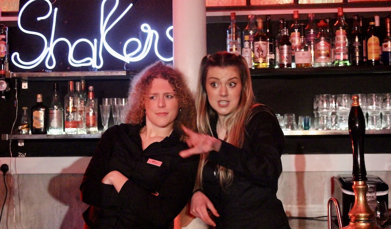 Izzy Pleasance and Lucy Melrose. Pic Izzy Ponsford