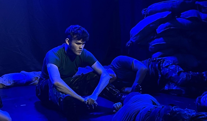 Euan Ferguson in The Grandfathers. Pic Reconnect Regal Theatre