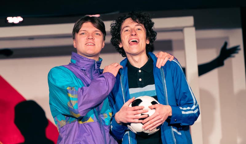 Benjamin Keachie and Bailey Newsome. Pic Tommy Ga-Ken Wan