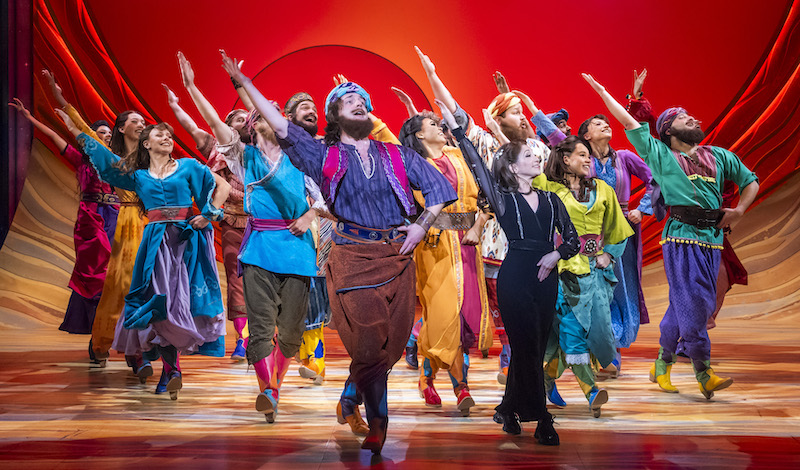A scene from Joseph and the Amazing Technicolor Dreamcoat @ Playhouse Theatre, Edinburgh.(Opening 03-12-24)©Tristram Kenton 12-24(3 Raveley Street, LONDON NW5 2HX TEL 0207 267 5550  Mob 07973 617 355)email: tristram@tristramkenton.com