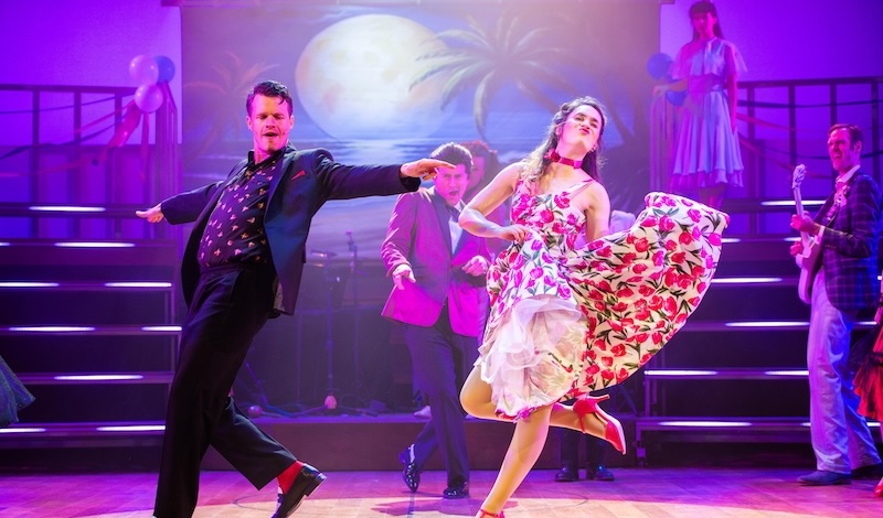 2 Alexander Service , Stephanie Cremona and the cast of Grease – Photo by Tommy Ga-Ken Wan